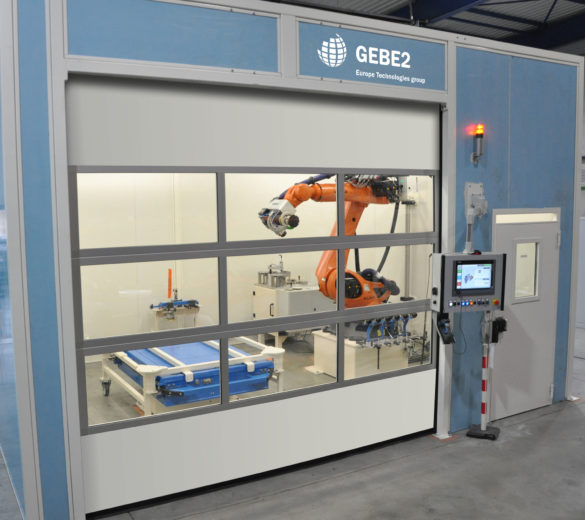 Metal sanding robot - cosmetic application - GEBE2 | EMPOWERING TECHNOLOGIES