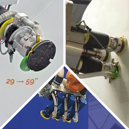 Robotic sanding - Flexible configuration