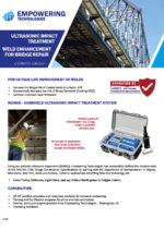 EMPOWERING - Ultrasonic Impact Traetment - Bridge Weld Enhancement