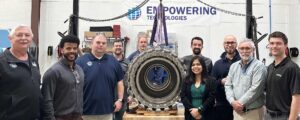 Ultrasonic shot peening - EMPOWERING TECHNOLOGIES AND PRATT & WHITNEY