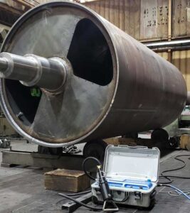 On site ultrasonic shot peening - EMPOPWERING TECHNOLOGIES