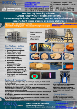 SODEVA-Empowering-FLEXIBLE-FIXED-WEIGHT-CHEESE-PORTIONING-for-cheese-bars-and-round-wheels
